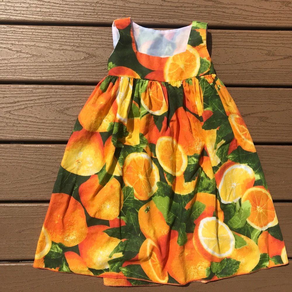 Kid Fashion Orange dress